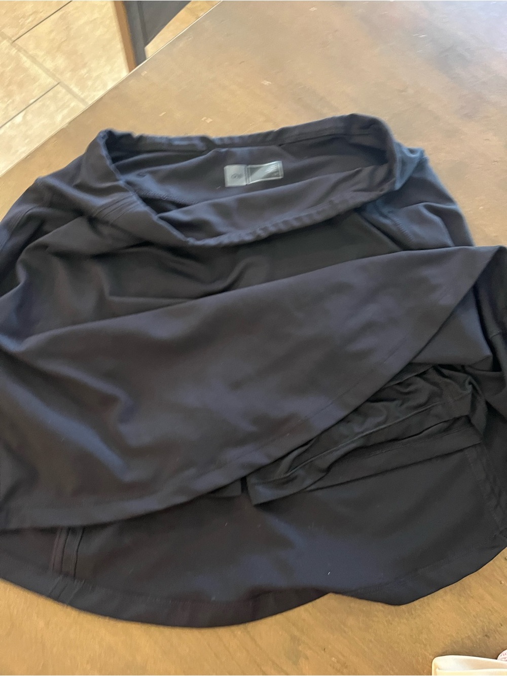 Lole Black Circle Skater Skirt